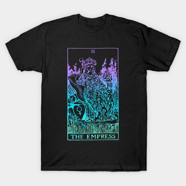 The Empress Tarot Card T-Shirt by srojas26